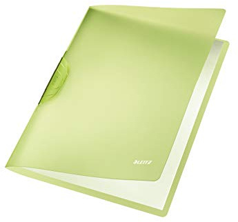 Leitz 313372 Klemmmappe ColorClip (Rainbow, A4, PP) grün