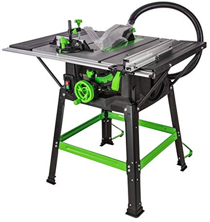 Evolution Tischkreissäge Fury 5-S | 1500 W, Sägeblatt Ø 255 mm Schneidet Stahl, Aluminium, Holz mit Nägeln, Kunststoff | Kreissäge Tisch mit Untergestell | Schrägstellung, Einstellbare Messerhöhe
