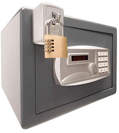 kh security Schloss Milockie Zusatzschloss für den Safe, 370111