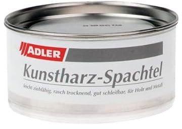 Kunstharz-Spachtel weiß 200g Universalspachtel innen und außen Löcher und Risse ausbessern für Holz, Metall