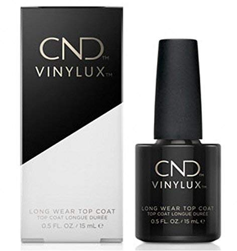 CND Vinylux - Nagellack Top Coat, Einfache Anwendung, Hält über eine Woche, Schnelltrocknende Formel, Leicht zu Entfernen, Schützt den Nagellack, Extra Glanz, 15ml