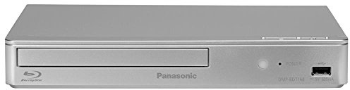 Panasonic DMP-BDT168EG Kompakter 3D Blu-ray Player (Full HD Upscaling, Internet Apps, LAN-Anschluss, USB, MKV-Playback) silber