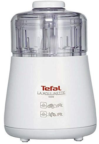 Tefal La Moulinette, Elektrischer Zerkleinerer, 1000 Watt, 500 ml, Kabelverstaufach, 4 Funktionen: Zerkleinern, Mixen, Mischen, Mahlen, DPA130
