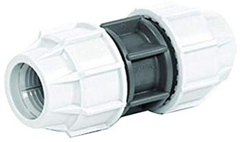 Plasson Klemmfitting Serie 18 - PE Rohr Kupplung (20 mm)