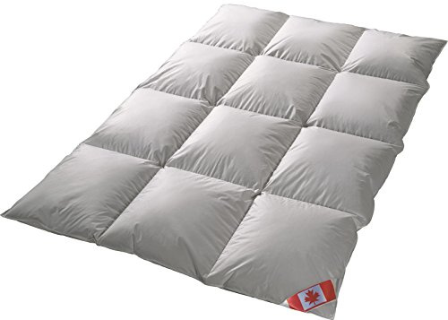 Canada Daunen extra warme Winter 8-cm Hochsteg Kassettenstegbett (135x200 cm)