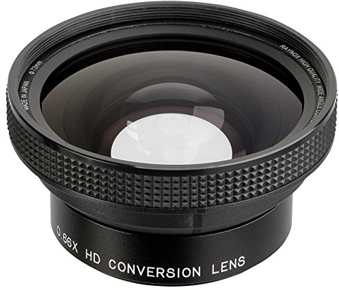 Raynox HD-6600 Pro 55mm Weitwinkelkonverter 0,66x, Schwarz