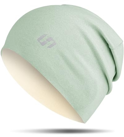 HASAGEI Mütze, Mütze Herren,Mütze Damen,Beanie,Laufmütze Sportmütze Fleece Bequem für Laufen Motorradfahren Sport im Freien Winter