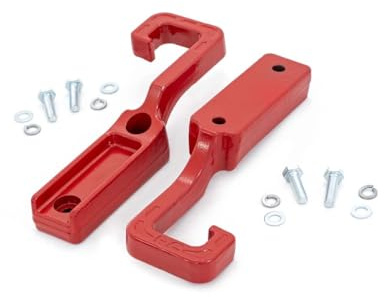 Rough Country Geschmiedete Abschlepphaken für 15-22 Jeep Grand Cherokee | Rot - RS133