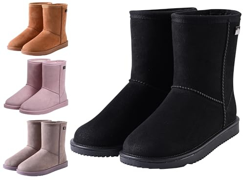 Imperial Riding Damen Stable Boots Irhfreezy Schneestiefel, Schwarz Ohne Schmutzfänger, 39 EU