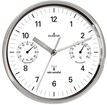 Dugena Funk Wanduhr Analog Quarz 4277392