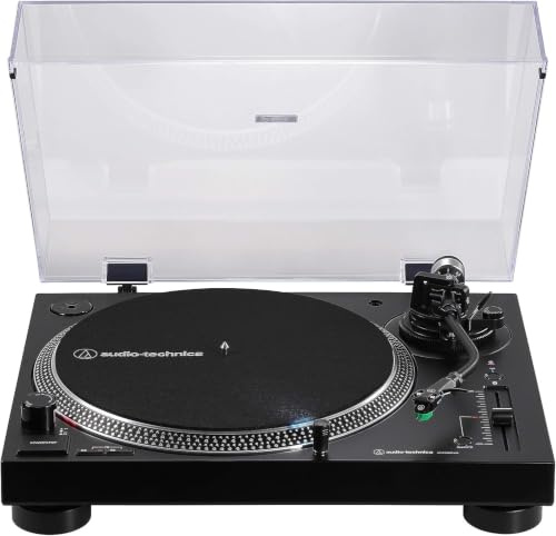Audio-Technica LP120xBTUSB Direktangetriebener Plattenspieler (Bluetooth & USB) Schwarz