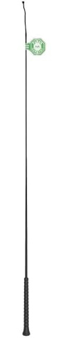 Fleck Reitgerte schwarz 110cm