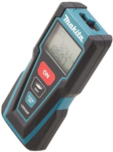 Makita LD030P Entfernungsmesser 30 M, Schwarz, Türkis, Blau, Silber