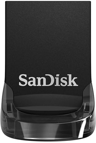SANDISK Ultra Fit 1 TB, USB-A Laufwerk, bis zu 400 MB/s Lesen | USB Flash-Laufwerk, für Laptops, Tablets, TVs, Spielkonsolen,15-mal schneller als Standard USB 2.0, USB 3.2 Gen 1