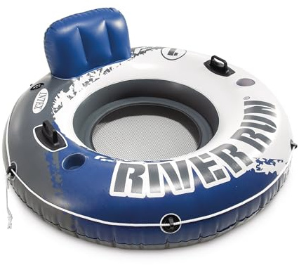Intex 58825EU - Aufblasbarer Schwimmring River Run, Vinyl, Mehrfarbig, 135 cm