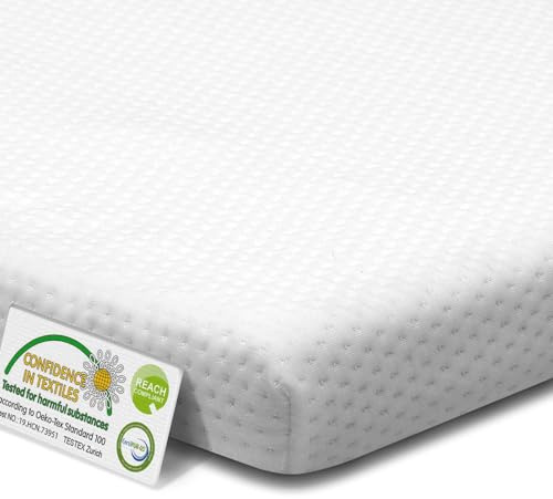 MENDALE Topper 140x200cm Gel Matratzen Topper H2&H3 6cm Hoch Kaltschaum Matratzentopper aus Bequemem Gelschaum, Abnehmbarem Bezug, ÖEko-TEX®, Certipur-US, Reach Zertifiziert (140x200x6)