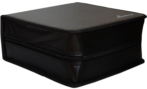 MediaRange Archivierungsmappe (für 400 Discs, Kunstleder) schwarz