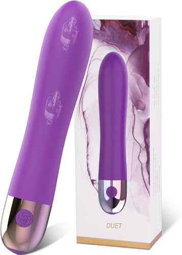 Silikon Vibrator Vibration für Frauen Vibratoren für Sie Klitoris und G-punkt mit Stoßfunktion Leise und Stark 10 Modi Vibratorensets für Frauen Dildo Analplug Analvibrator Prostata Sexspielzeug Paare