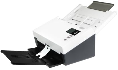 Avision AD345GN - A4 - Duplex Dokumentenscanner| 60ppm/120ipm|100 Seiten ADF| USB 3.1 | Netzwerk |Scannt bis zu bis zu 600 cm Lange Dokumente | ISIS Treiber, Twain Treiber