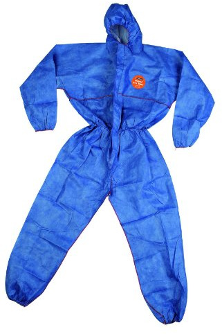 Einweg Schutzanzug Tritex pro blau Kat. 3 / Typ 5+6 Größe XXL