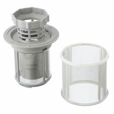 Original Spülmaschinensieb passend für Bosch Siemens Neff Gaggenau alte Serie Typ SGI SGS SGU SGV SR SRV SE bestehend aus 3 Teilen 17008311