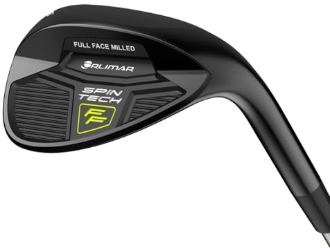 Orlimar Spin Tech Full Face Golf Wedges for Men | Unique Look, Exceptional Spin, Low Bounce Game Improvement 52 56 60 64 Degree Wedge, Right/Left Handed