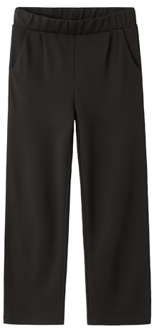 Name IT Mädchen Nkfnaida Wide Pant Noos Hosen Für, Schwarz, 164 EU