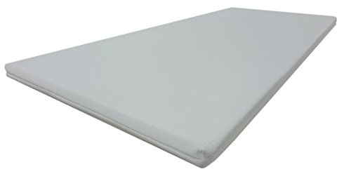 Dibapur® VISCO Topper 3D Air Fresh Bezug Viscoelastische Memory Matratzenauflage (3D AIR 180x200) x ca. 5 cm Kern mit Bezug ca. 5,2 cm - Made in Germany