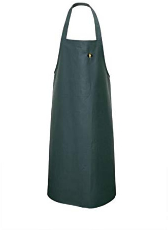 PROS Gummischürze Schutzschürze Melkschürze Waschschürze (AJ-FWOIL10) (10) - Grün - Einheitsgröße - Unisex-Erwachsene