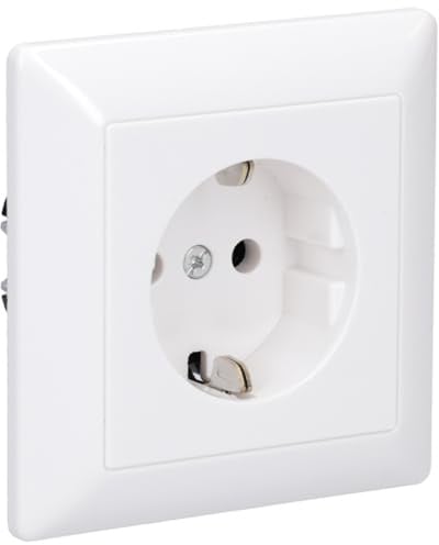 Jung 1520 WW Schuko Steckdose 16 A 250 V Serie AS 500 alpinweiß 250 V