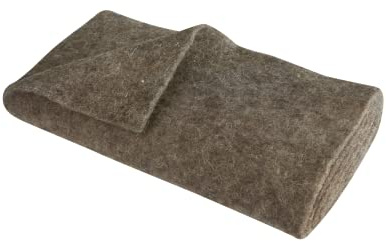 Windhager Winterschutz für Pflanzen, Schafwoll-Filzmatte, 200 x 38 cm, 300 g/m², Grau, 06040
