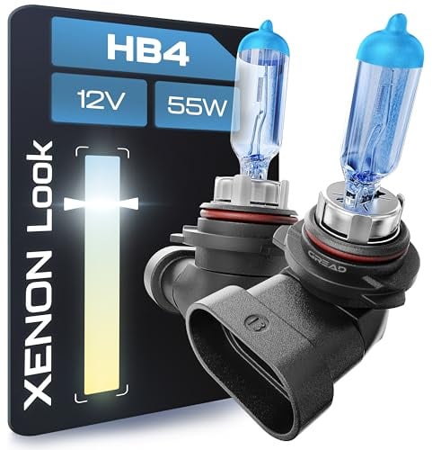 Gread - 2x HB4 Halogen Leuchte in Xenonoptik - white - 8500k 55W - eintragungsfrei