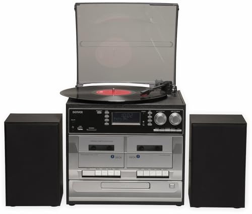 Denver 111201000000 MRD-166 Radios, MP3 und CD-Player, Schwarz | USB, SD