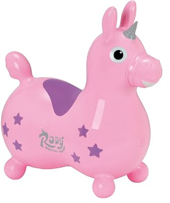 Gymnic Magischer Springtier Einhorn Pinky für Kinder – Gleichgewichtstraining und Koordination