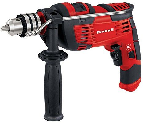 Einhell Schlagbohrmaschine TC-ID 1000 E (1010 W, Bohrleistung Ø Holz 32 mm, Beton 16 mm, Metall 13 mm, Metall-Tiefenanschlag, robustes Zahnkranzbohrfutter)