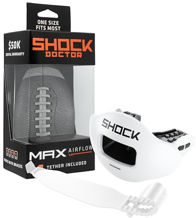 Shock Doctor Unisex-Erwachsene Max Airflow 2.0 Lip Guard