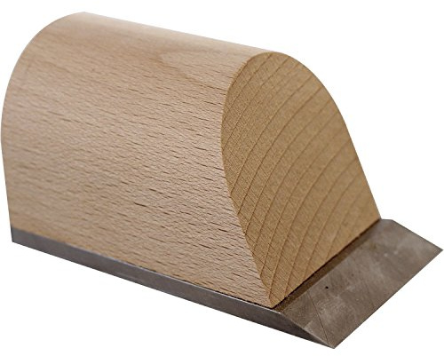 STUBAI 252112 WoodRepair Handhobel zum überflüssigen Astfüller/Holzkitt entfernen, für Holzreparaturen/schäden