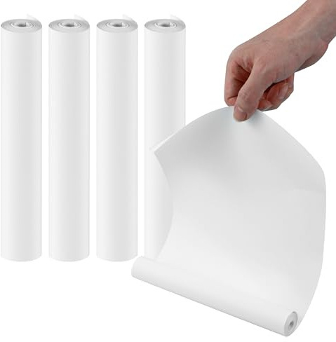 4 Rollen Thermopapier, A4-Größe, Weiß, Miaumaschinenpapier, Insektendruckpapier