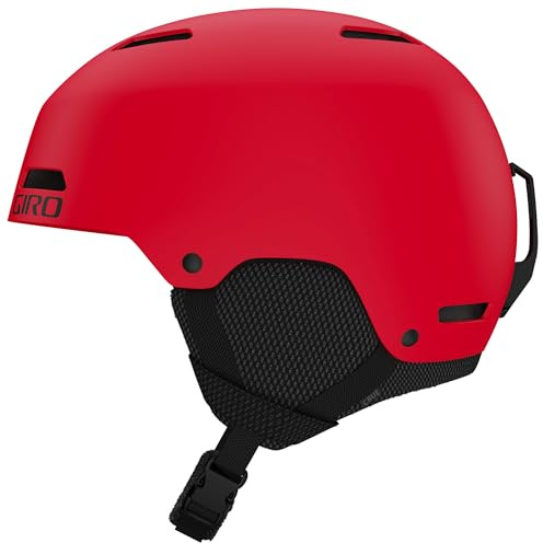 Kask zimowy Giro Crue Matte birght czerwony