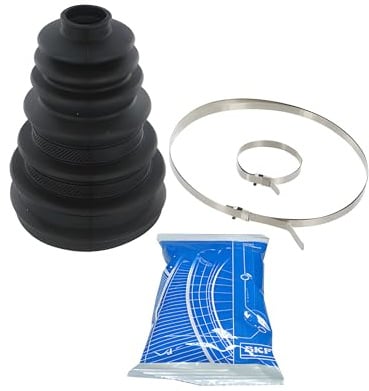 SKF Antriebswellen-Faltenbalgsatz mit Schellen VKJP 01001 Position Vorderachse Höhe 110 mm Länge 190 mm Breite 110 mm - OE-Qualität