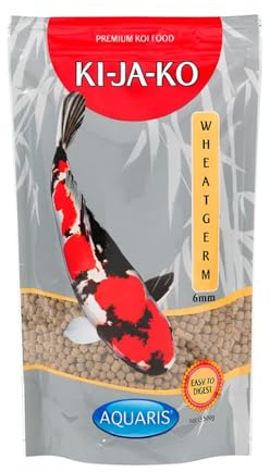 KI-JA-KO Wheatgerm spezielles Premiumfutter für Kois 3 kg / 6 mm - hoher Gehalt an Weizenkeimen, für die Fütterung im Frühling und im Herbst