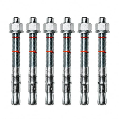 M8 x60mm - 20 Stück/Schwerlastanker OPTION 7 Bolzenanker verzinkt mit ETA Zulassung in Industriequalität Ankerbolzen Keilanker Schwerlastdübel