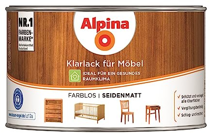 Alpina Klarlack für Möbel 300ml seidenmatt