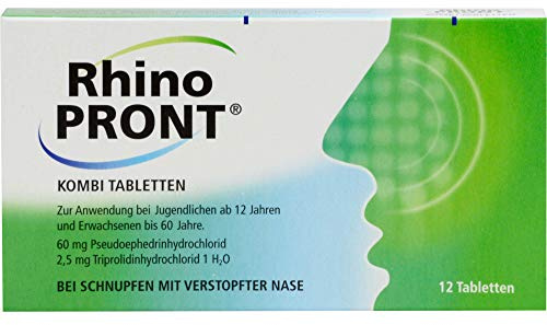 RhinoPRONT Kombi Tabletten, 12 St. Tabletten
