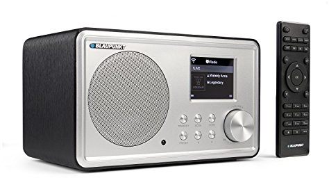 Blaupunkt IR 20 Internetradio, Digital Radio, Farbdisplay, Aux In, Wecker, schwarz