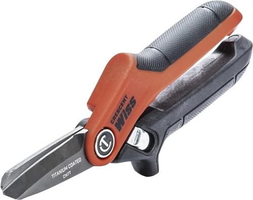 Wiss CW7T Titanbeschichtete, Federbelasteten Allzweckschere, 190 mm, multi, one size