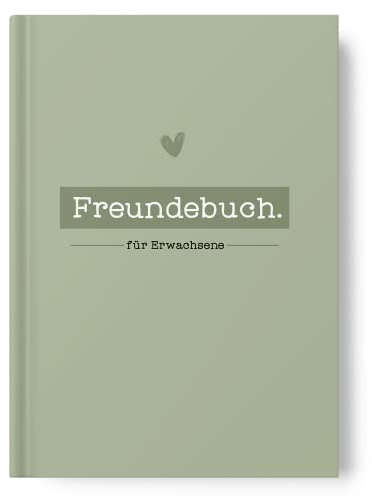 Sophies Kartenwelt Freundebuch Erwachsene & Jugendliche Freundschaftsbuch | Kreatives Ausfüllbuch für Lieblingsmenschen & Kollegen mit persönlichen Fragen. Hochwertiges Poesiealbum zum Verschenken.