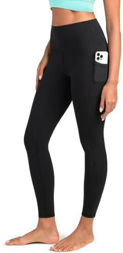 Colorfulkoala 7/8 Leggings Damen mit Taschen | Sportleggins,Blickdicht ,High Waisted,Kompressions,Sports,Butterweich,Scrunch,Butt Lifting,Push Up,Yoga
