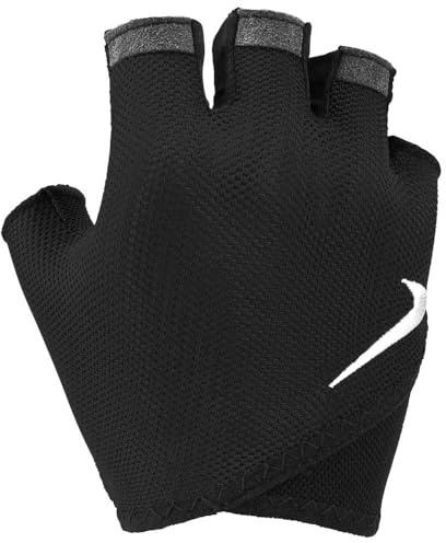 Nike Damen Fitness-Handschuhe Essential, Größe XS, Schwarz/Weiß, 010