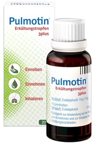 Pulmotin Erkältungstropfen 3plus, 20 ml Lösung